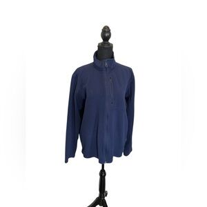 Duluth Trading Co men’s M Navy Blue Full Zip‎ Fleece Jacket